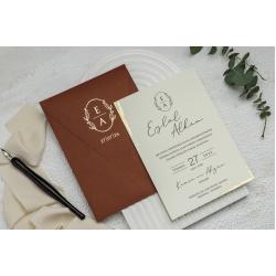 Ekonom Düğün Davetiyesi 9248