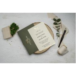 Ekonom Düğün Davetiyesi 9255