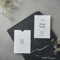 Polen Sade Düğün Davetiyesi 22 604